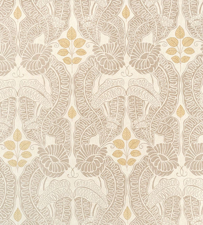 Belle De Nuit Fabric by Christopher Farr Cloth Natural