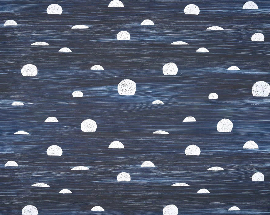 Belle Lune Wallpaper by Pierre Frey in Nuit (FP059002)