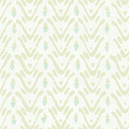 Bellflower Wallpaper by Galbraith & Paul in Cucumber