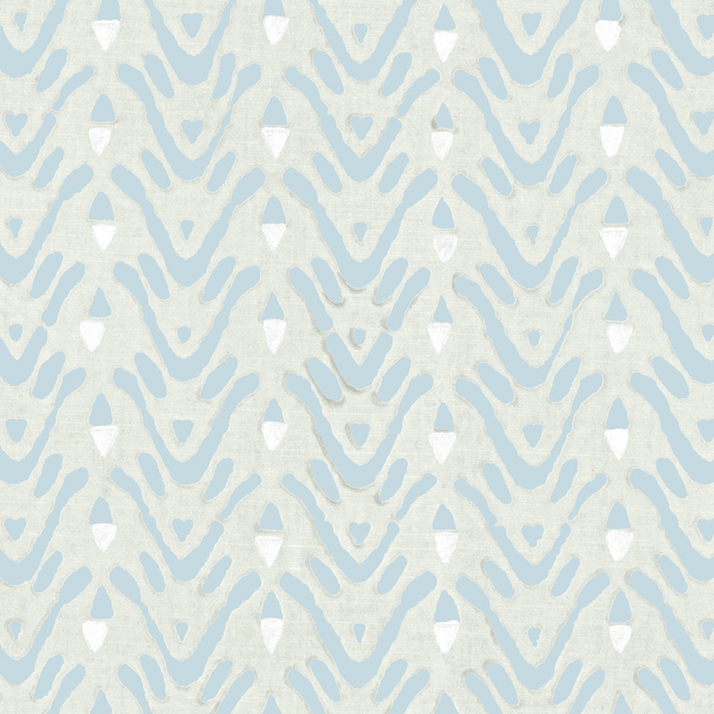 Bellflower Wallpaper by Galbraith & Paul in Harbor
