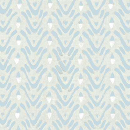 Bellflower Wallpaper by Galbraith & Paul in Harbor