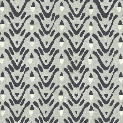 Bellflower Wallpaper by Galbraith & Paul in Iron
