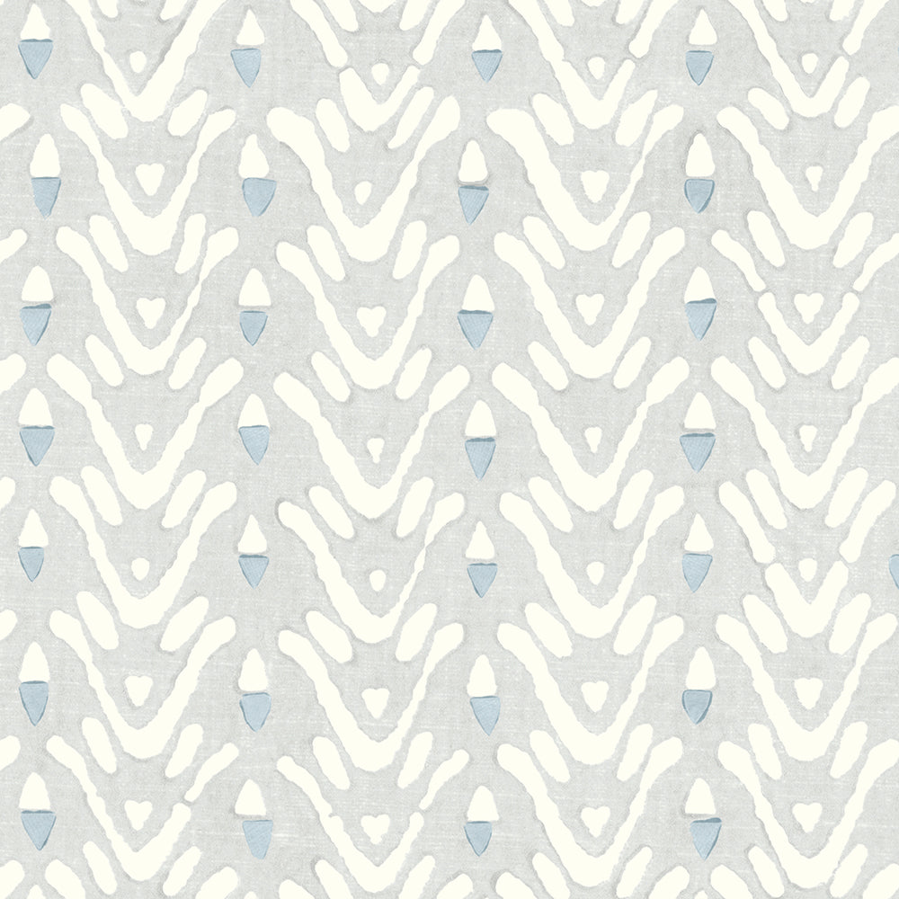 Bellflower Wallpaper by Galbraith & Paul in Pebble