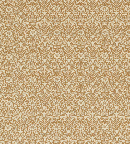 Bellflowers Weave Fabric by Morris & Co Bark