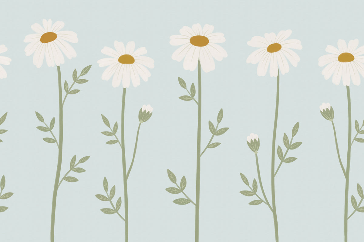 Bellis Blue mural by Hovia