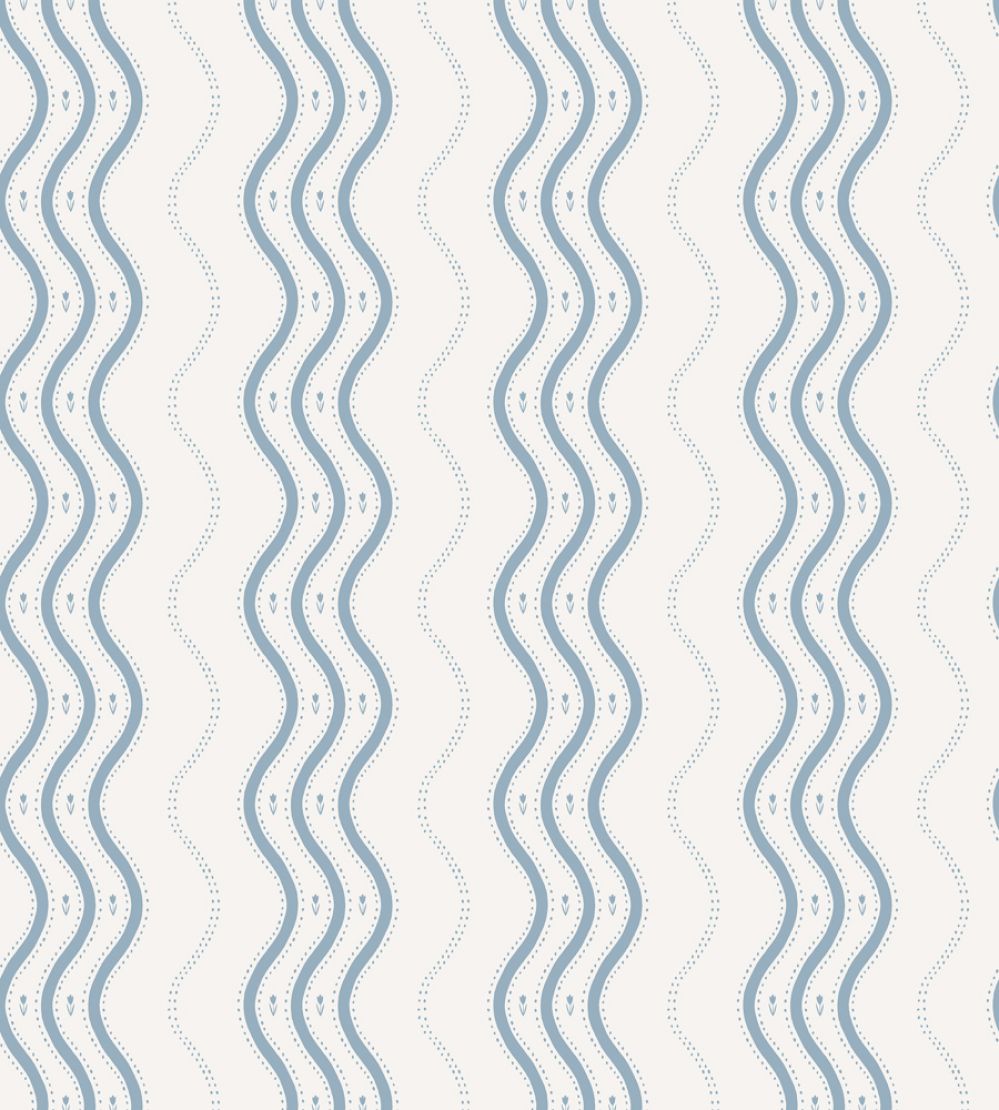 Ben Wallpaper by Sandberg Light Blue
