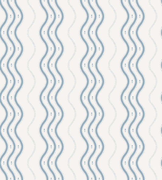 Ben Wallpaper by Sandberg Light Blue