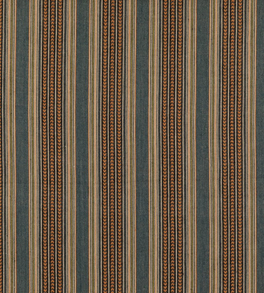 Berber Stripe Fabric by Mulberry Home Denim