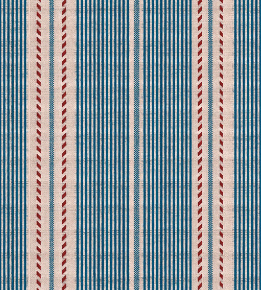 Berber Stripes Wallpaper by MINDTHEGAP Blue