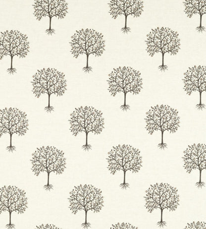 Bergamot Fabric by Clarke & Clarke Charcoal/Linen
