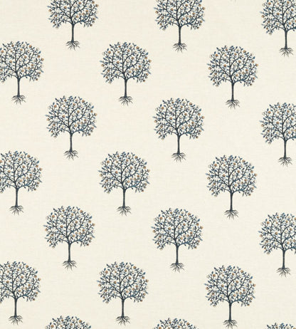 Bergamot Fabric by Clarke & Clarke Denim/Midnight