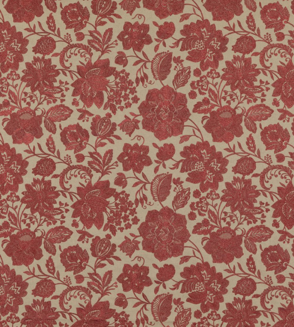 Berwick Fabric by GP & J Baker Red