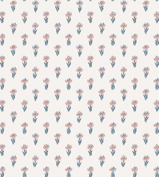 Betty Wallpaper by Sandberg Blue