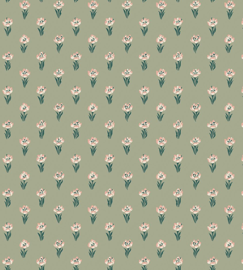 Betty Wallpaper by Sandberg Green