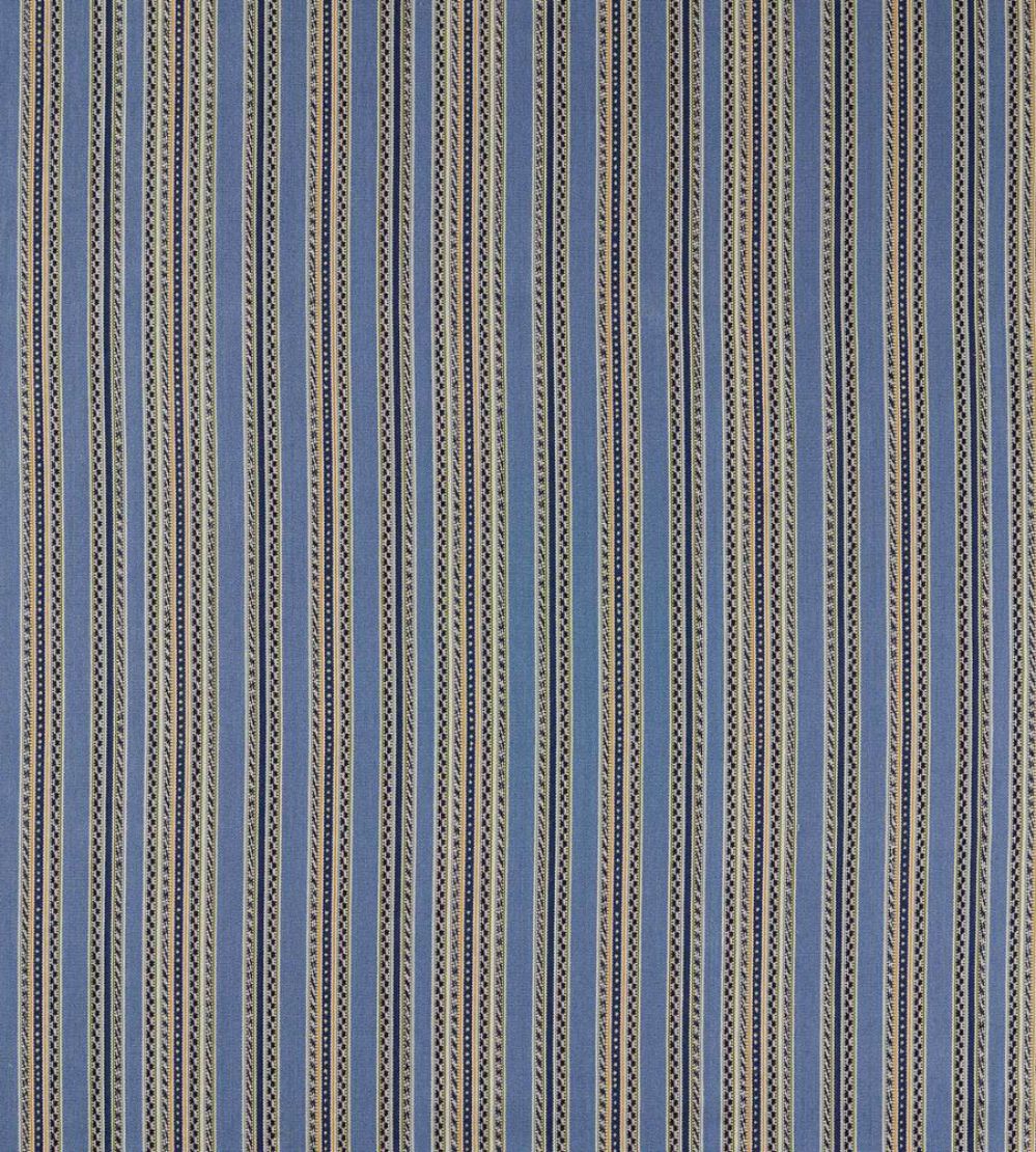 Bexleyheath Stripe Fabric by Morris & Co Woad