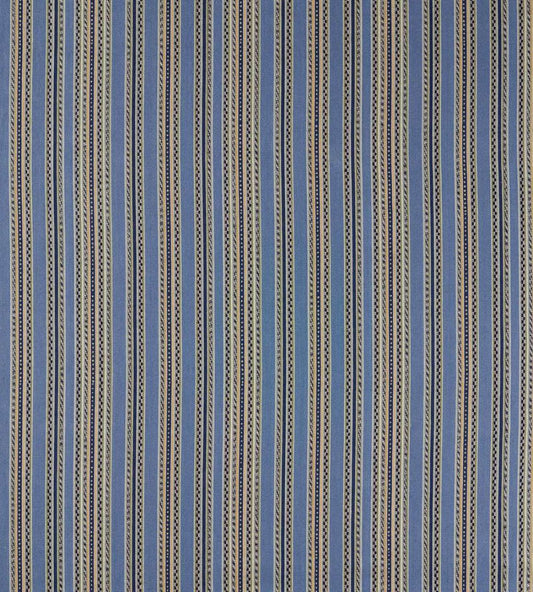 Bexleyheath Stripe Fabric by Morris & Co Woad