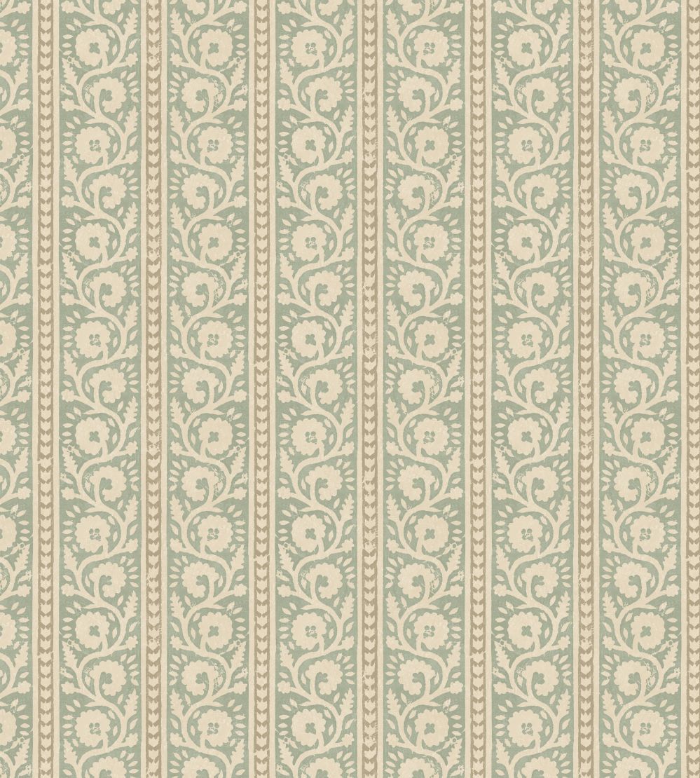 Bibury Wallpaper by GP & J Baker Aqua