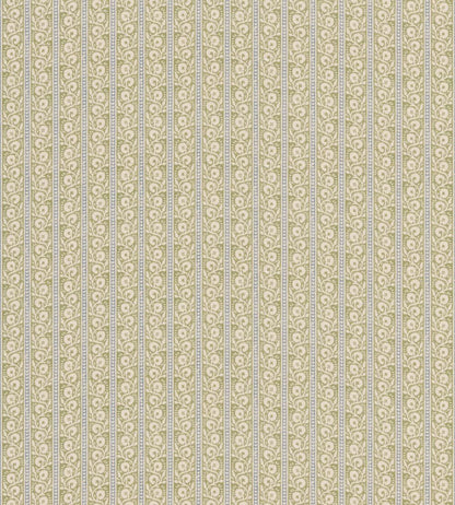 Bibury Fabric by GP & J Baker Green/Blue