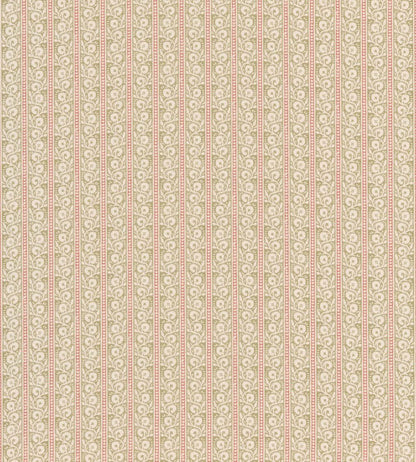 Bibury Fabric by GP & J Baker Green/Red