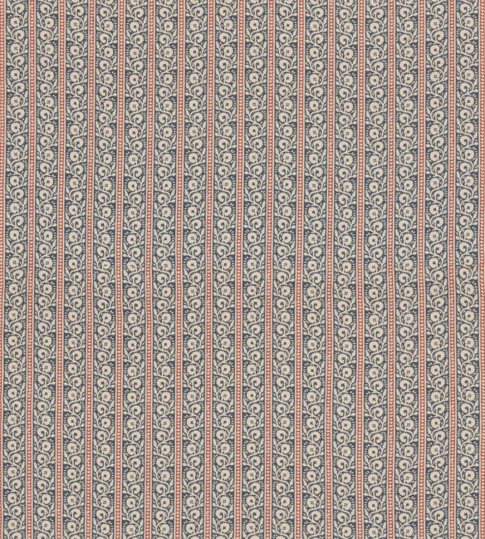 Bibury Fabric by GP & J Baker Indigo/Red