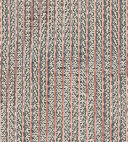 Bibury Fabric by GP & J Baker Indigo/Red