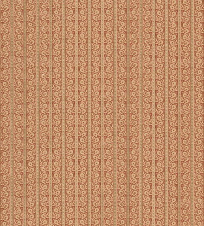 Bibury Fabric by GP & J Baker Red/Olive