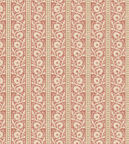 Bibury Wallpaper by GP & J Baker Red/Sand