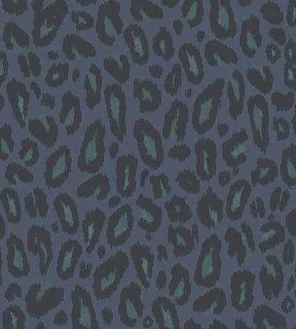 Big Kat Wallpaper by Woodchip & Magnolia Navy
