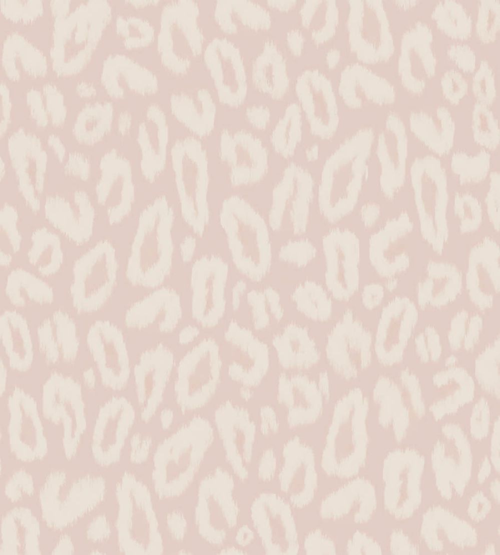 Big Kat Wallpaper by Woodchip & Magnolia Powder Pink