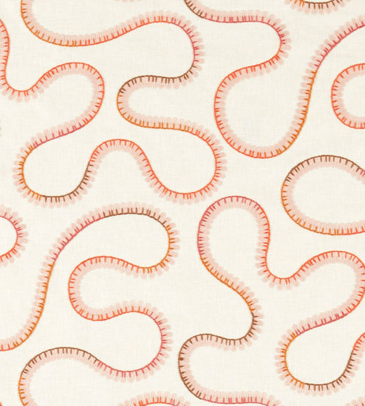 Bimble Embroidery Fabric by Scion Sunset