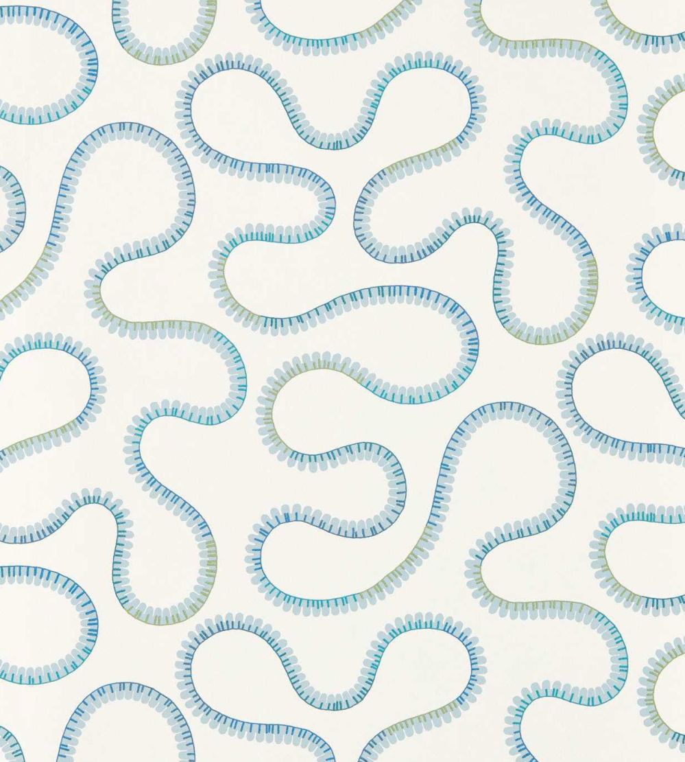 Bimble Wallpaper by Scion Sky Blue