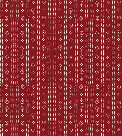 Birdlip Fabric by Parker & Jules Crimson