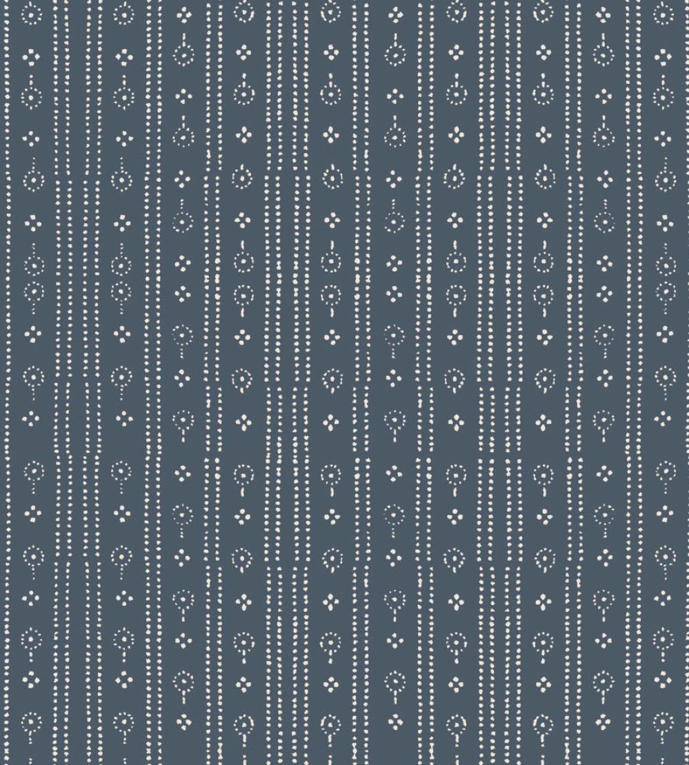 Birdlip Fabric by Parker & Jules Midnight