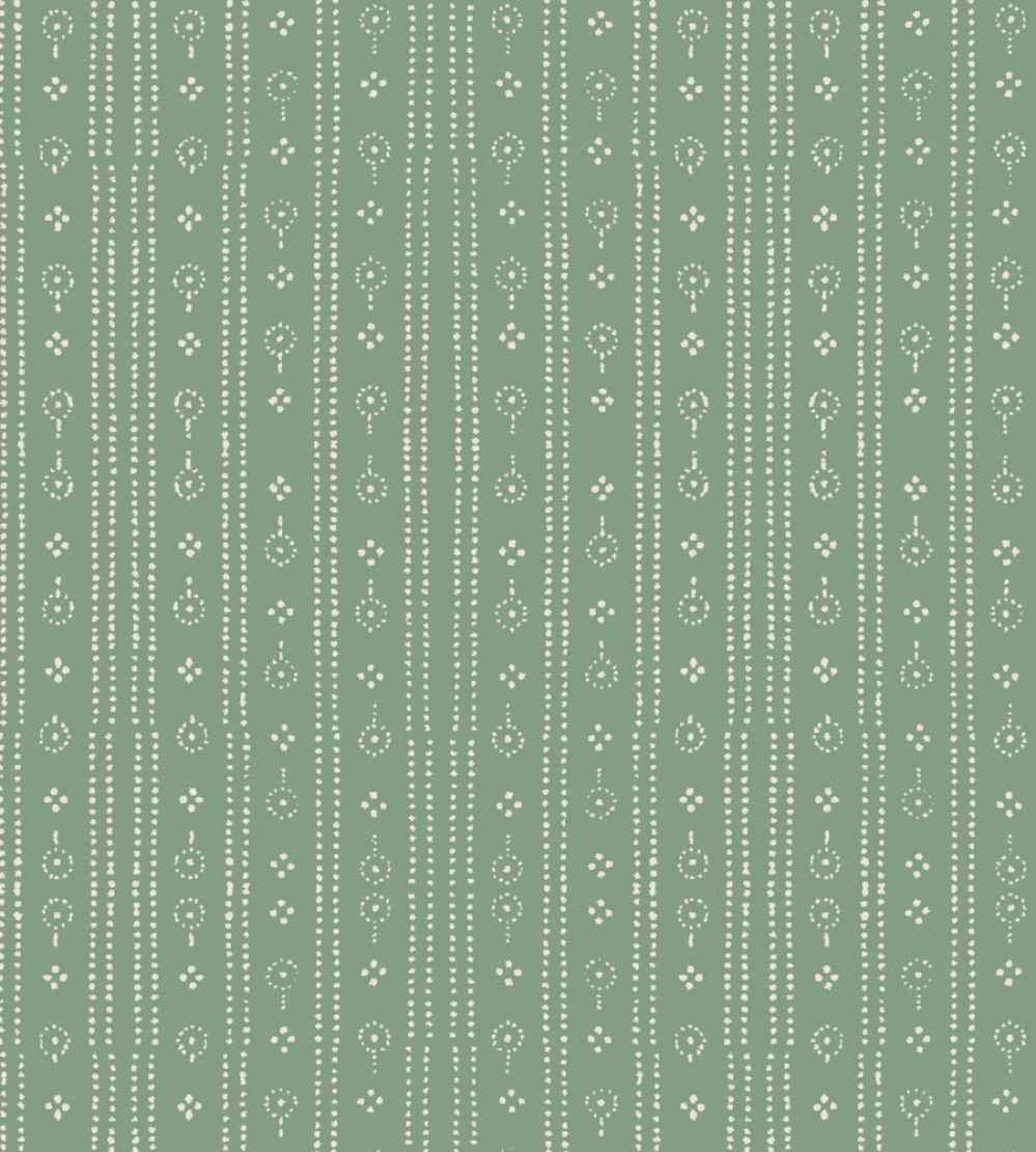 Birdlip Wallpaper by Parker & Jules Spring Green