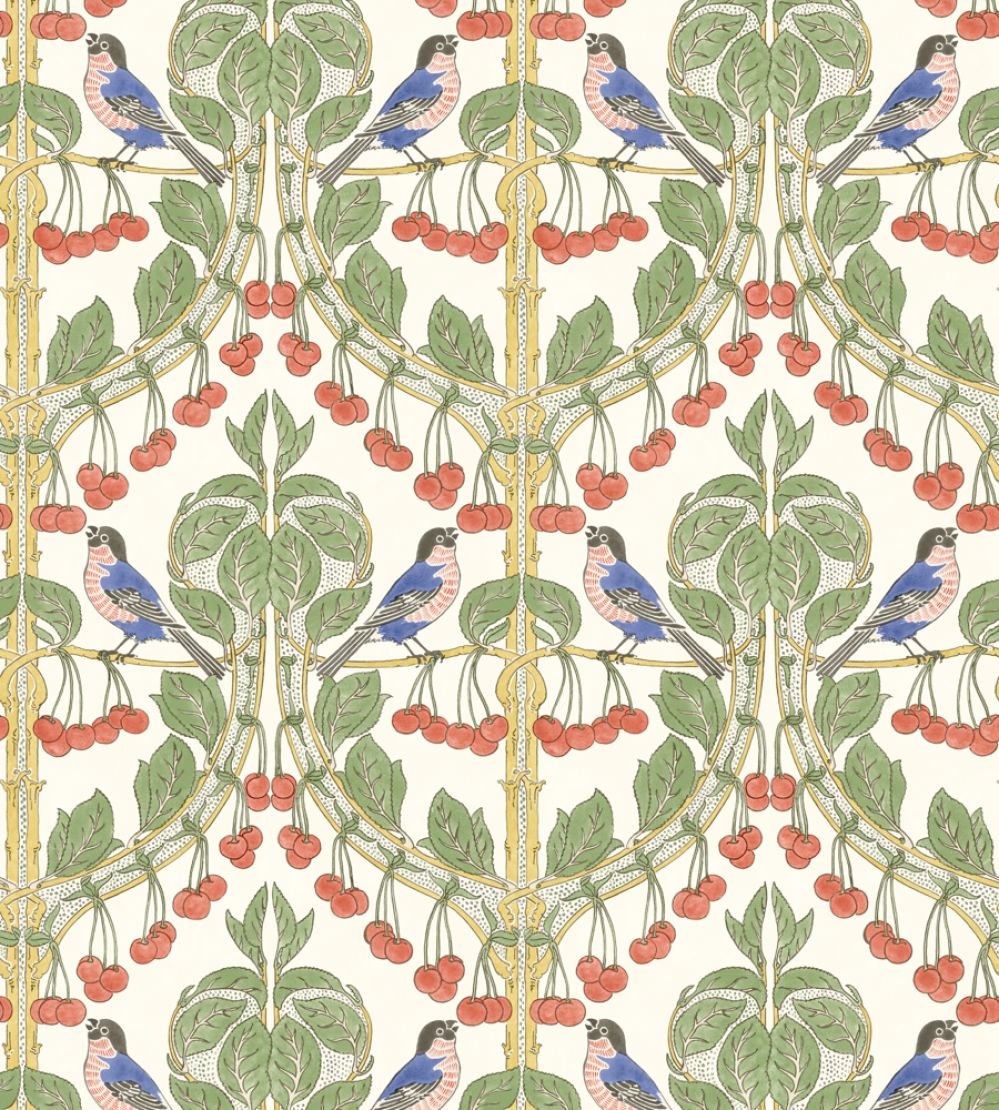 Birds & Cherries Wallpaper by GP & J Baker Multi