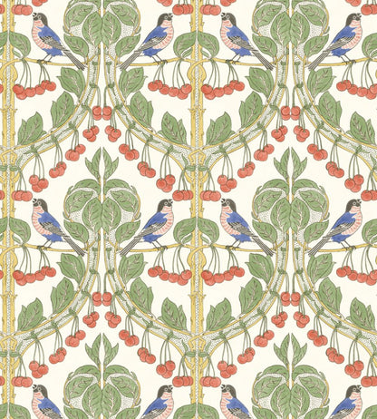 Birds & Cherries Wallpaper by GP & J Baker Multi