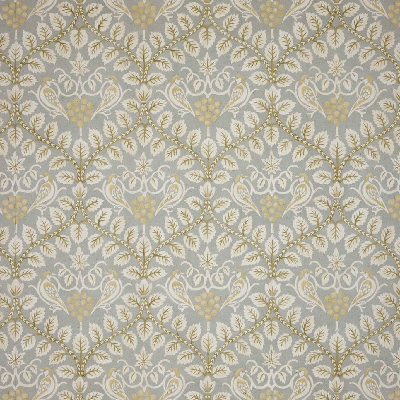 Birds & Grape Wallpaper by Morris & Co | The ReBorn House