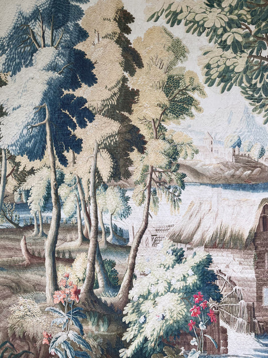 Birds of Paradise Brühl Mural by Watts 1874 in Samos - Non-Woven Paper