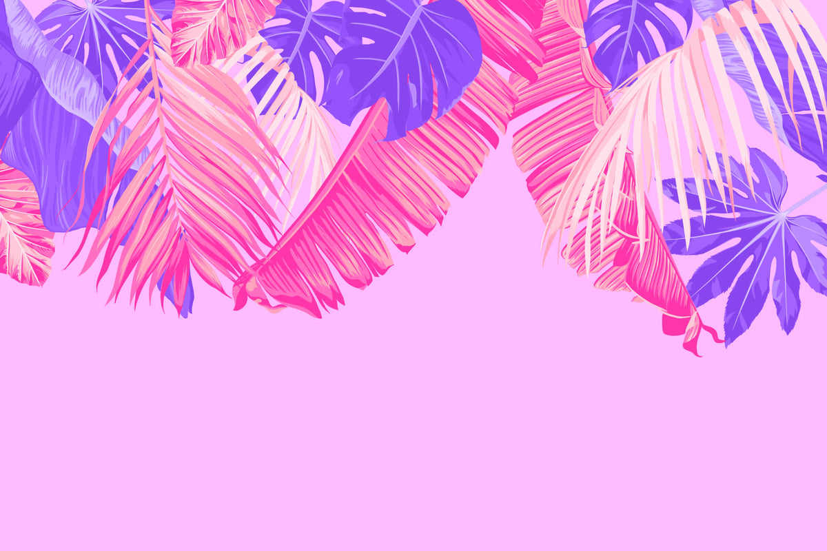 Biscayne Pink mural by Hovia