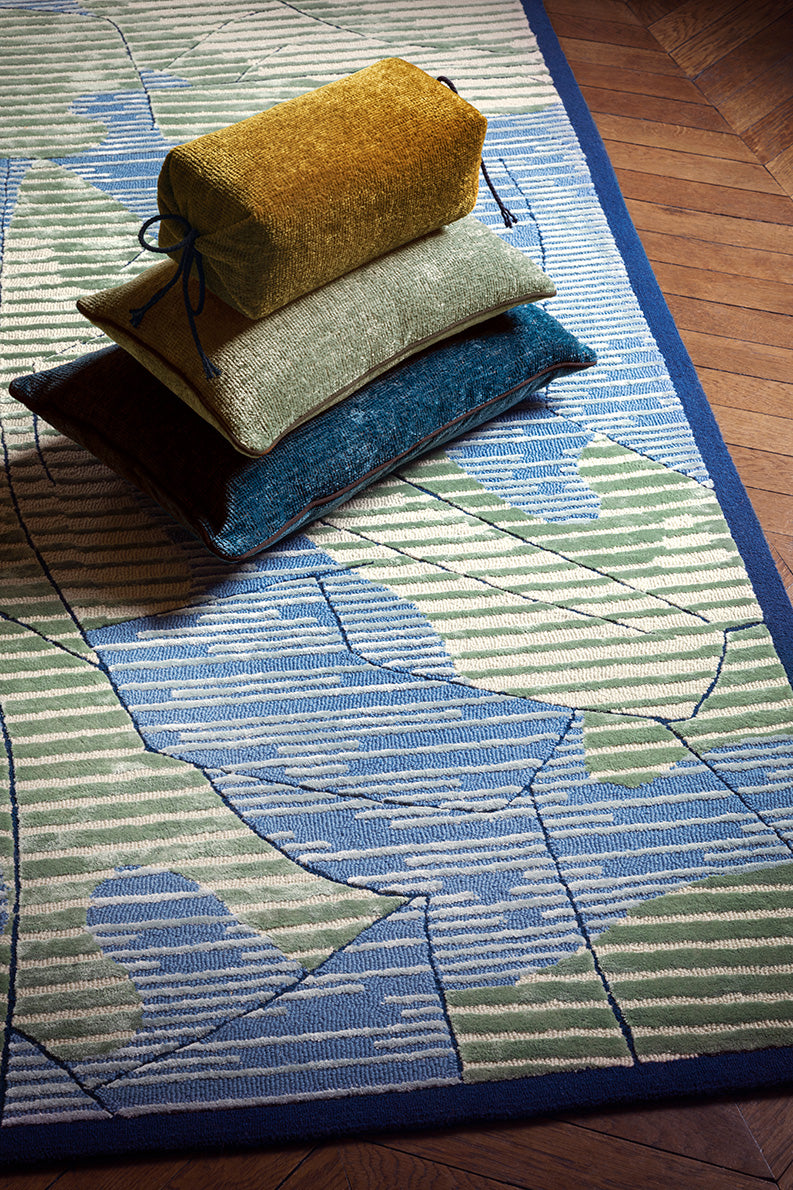 Biwa Rug by Pierre Frey shown in a room setting (view 1)