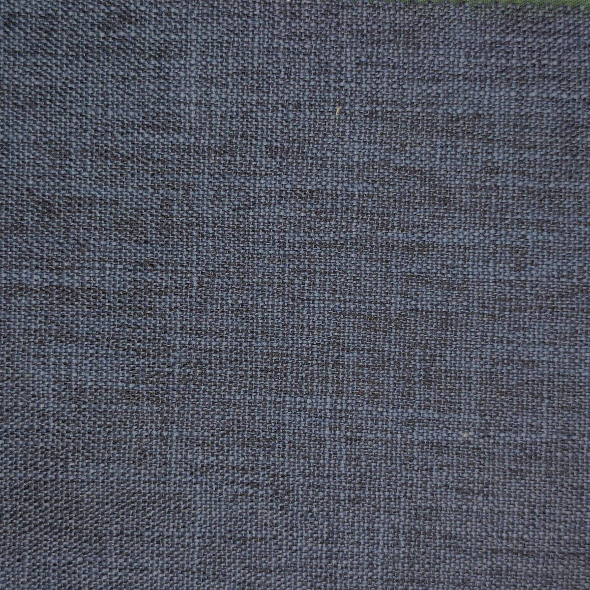 Black Out Linen fabric by Coordonné in Blue/Navy T6480011, flat pattern view