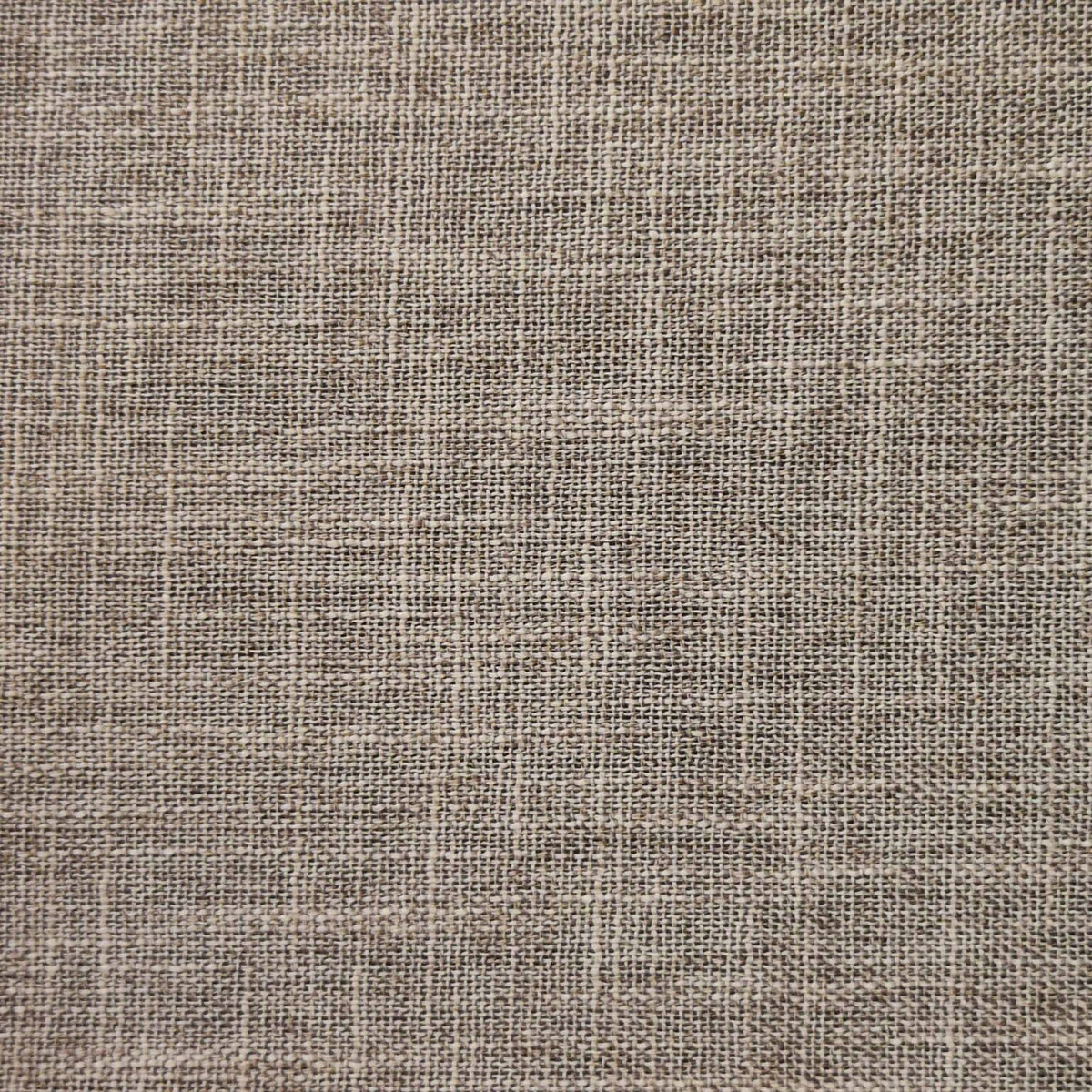 Black Out Linen fabric by Coordonné in Brown T6480005, flat pattern view
