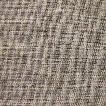 Black Out Linen fabric by Coordonné in Brown T6480005, flat pattern view
