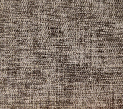 Black Out Linen fabric by Coordonné in Brown T6480006, flat pattern view