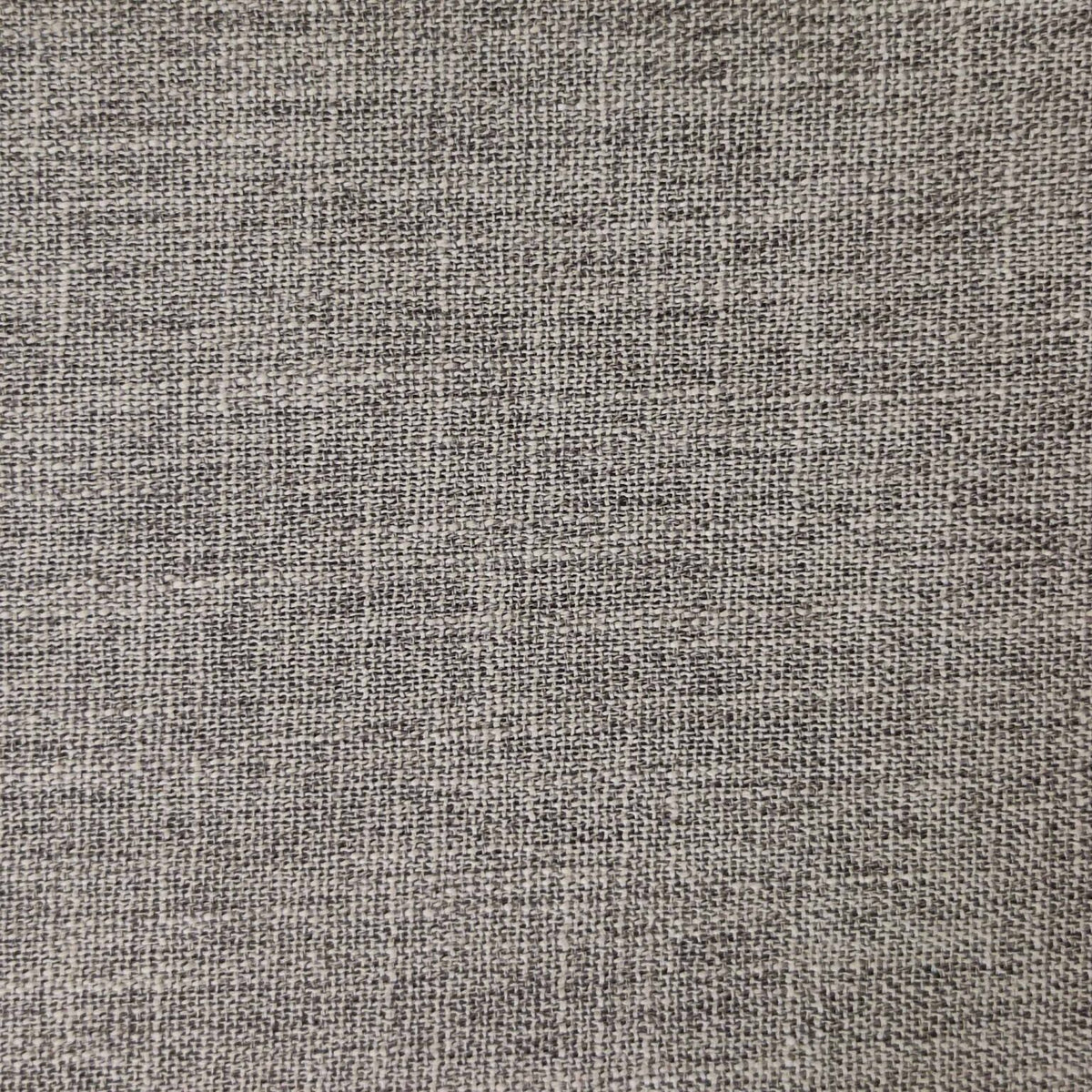 Black Out Linen fabric by Coordonné in White/Grey T6480008, flat pattern view