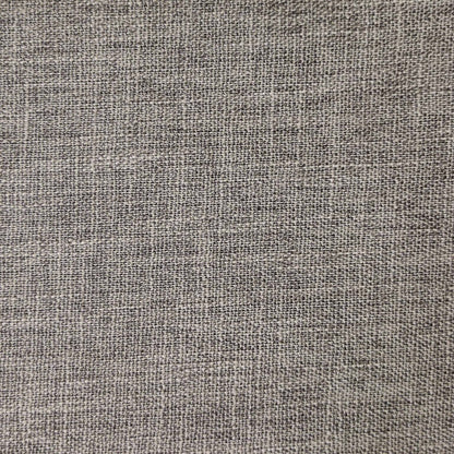 Black Out Linen fabric by Coordonné in White/Grey T6480008, flat pattern view
