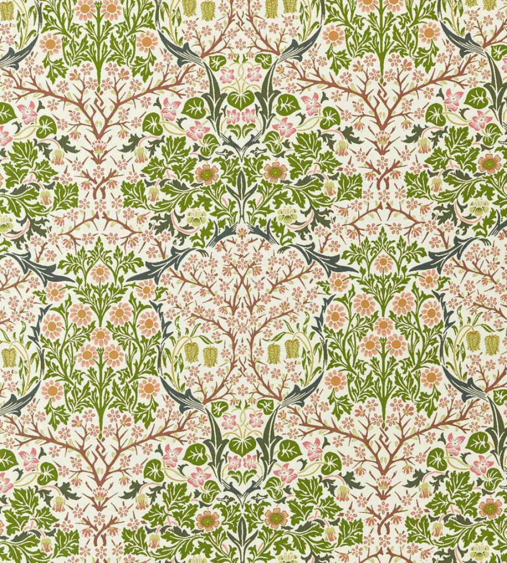 Blackthorn Weave Outdoor Fabric by Morris & Co Nettle/Clay