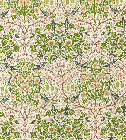 Blackthorn Weave Outdoor Fabric by Morris & Co Nettle/Clay