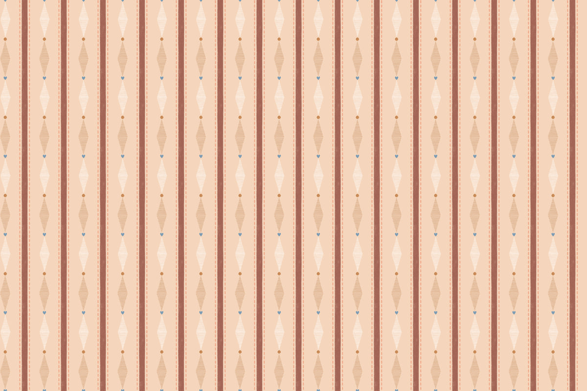 Blanket Pink mural by Hovia