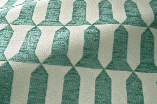 Blason Outdoor Fabric by Le Manach in Céladon (L4000001)